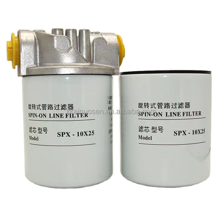 Гидравлический фильтр трубопровода фильтра SP-06X10 SP-08X25 SP-10X10 SPA-10X1 SPB-10X10 SPX-10X25 SPAX-10X10 SPH-08-J вращая